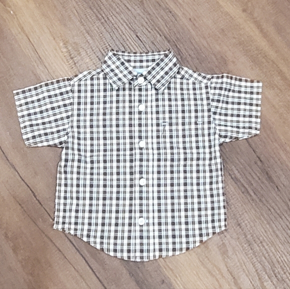 Gymboree button down shirt - size 3-6mths - Picture 1 of 2